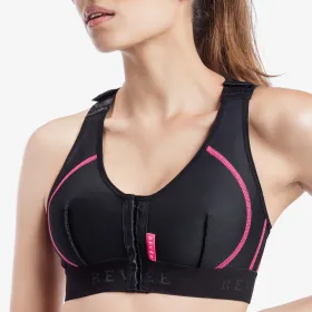 Στηθόδεσμος μετεγχειρητικός με γαντζάκια Laetitia 0301 μαύρος