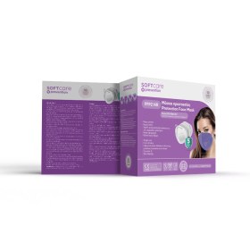Μάσκα προστασίας Soft Care FFP2 (N95) Λιλά 10 τεμάχια - Μάσκα προστασίας Soft Care FFP2 (N95) Λιλά 10 τεμάχια(1)