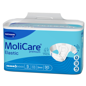 Incontinence diapers Molicare Premium Elastic 30 pieces (6 drops) | Small