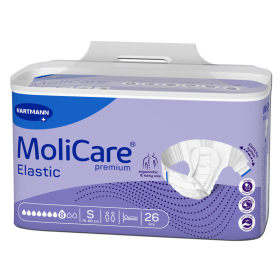 Incontinence diapers Molicare Premium Elastic 30 pieces (8 drops) | Small