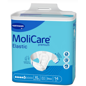 Incontinence diapers Molicare Premium Elastic 14 pieces (6 drops) | XLarge