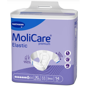 Incontinence diapers Molicare Premium Elastic 14 pieces (8 drops) | XLarge