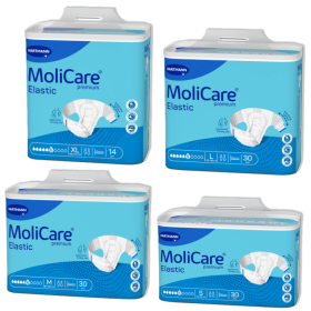 Incontinence diapers Molicare Premium Elastic (6 drops)