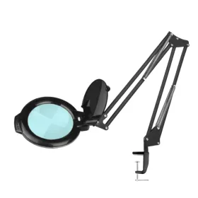Μεγεθυντικός Φακός LED Moonlight 8013/6 5D 10W Επιτραπέζιος Μαύρος
