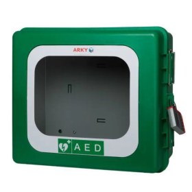 ARKY outdoor AED cabinet with heating