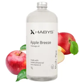 Λάδι Apple Breeze για μασάζ 1000ml HABYS
