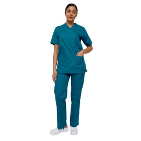 Κοστούμι εφημερίας Unisex Ultima Πετρόλ (4)