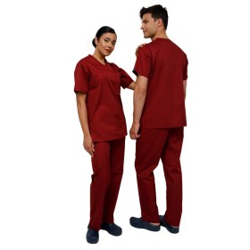 Κοστούμι εφημερίας Unisex Ultima Μπορντό (2)