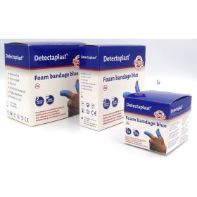 Επίδεσμος αυτοσυγκρατούμενος μπλε Detectaplast 3cm x 450cm HACCP CER116 PVS