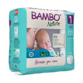 Βρεφικές πάνες Bambo Nature No 1 (2-4 kg) 22 τεμάχια - Βρεφικές πάνες Bambo Nature No 1 (2-4 kg) 22 τεμάχια (1)