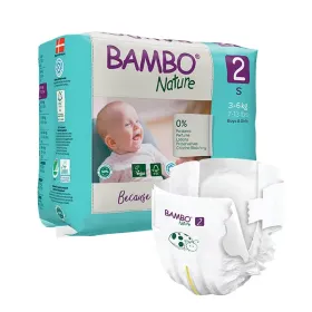 Βρεφικές πάνες Bambo Nature No 2 (3-6 kg) 30 τεμάχια
