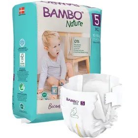 Βρεφικές πάνες Bambo Nature No 5 (12-18 kg) 22 τεμάχια
