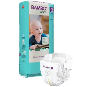 Βρεφικές πάνες Bambo Nature Tall Pack Νo 3 (4-8 kg) 52 τεμάχια