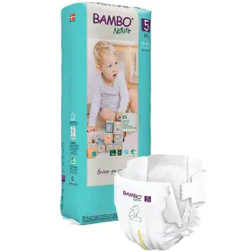 Βρεφικές πάνες Bambo Nature Tall Pack Νo 5 (12-18kg) 44 τεμάχια