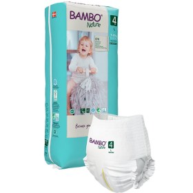 Βρεφικές πάνες-βρακάκι Bambo Nature Tall Pack Νo 4 (7-12kg) 40 τεμάχια