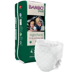 Βρεφικές πάνες-βρακάκι νυκτός Bambo Dreamy Boys 15-35kg 10 τεμάχια