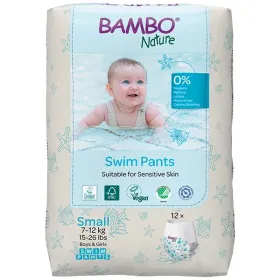 Βρεφικές πάνες-βρακάκι Swim Bambo Nature S 7-12Kg 12 τεμάχια - Βρεφικές πάνες-βρακάκι Swim Bambo Nature S 7-12Kg 12 τεμάχια (1)