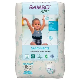 Βρεφικές πάνες-βρακάκι Swim Bambo Nature M 12+Kg 12 τεμάχια - Βρεφικές πάνες-βρακάκι Swim Bambo Nature M 12+Kg 12 τεμάχια (1)