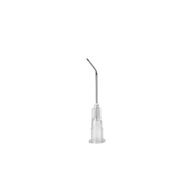 Curved anterior chamber irrigation cannula 25G 22mm 20 pcs (8mm tip)