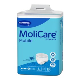 Πάνες ακράτειας (βρακάκι) ημέρας Molicare premium | Small 14 τεμάχια