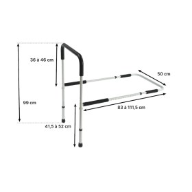 Πλαϊνό κάγκελο στήριγμα κρεβατιού ROBUST 823067 (4)