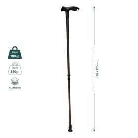 Black soft walking stick 823067 - Black soft walking stick 823067 (1)