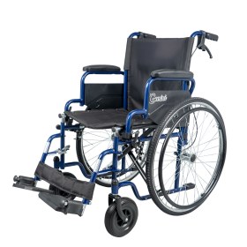Αναπηρικό αμαξίδιο μεταφοράς GEMINI BLUE 0811600 (1)