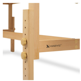 Siena K534  wooden massage table beige