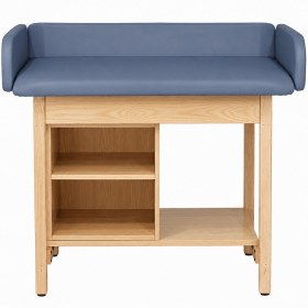 Παιδιατρικό εξεταστικό κρεβάτι Ystad dark blue | Με ντουλάπι (1)