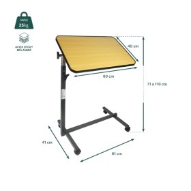 Μονό τραπέζι νοσηλείας φαγητού SIMPLEX 823155 (4)