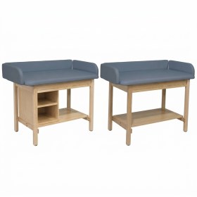 Pediatric examination table Ystad dark blue