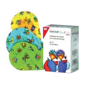 Sterile ophthalmic eye patches Opticlude maxi 5.7x8cm 30pcs