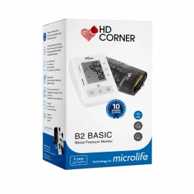 Microlife HD Corner BP B2 Basic Digital upper arm blood pressure monitor with IHB technology