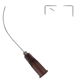 Curved Lacrimal Cannula 26G 32mm 50 pieces