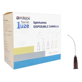 Curved Lacrimal Cannula 26G 32mm 50 pieces - Curved Lacrimal Cannula 26G 32mm 50 pieces (1)