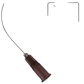 Curved Lacrimal Cannula 26G 32mm 50 pieces - Curved Lacrimal Cannula 26G 32mm 50 pieces (3)