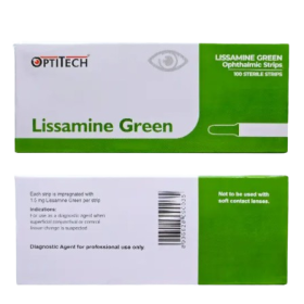 Lissamine Green Ophthalmic Strips 100 pieces (4)