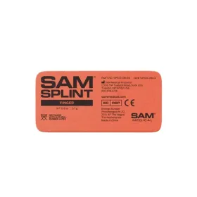 Νάρθηκας δακτύλου αλουμινίου SAM SPLINT πορτοκαλί
