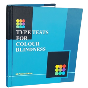 Color vision test book 38 plates