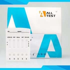 Test 6-in-1 COVID-19, Influenza A+B, RSV, Adenovirus & Mycoplasma pneumoniae , IRT-555 20 pieces