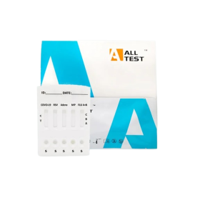 Test 6-in-1 COVID-19, Influenza A+B, RSV, Adenovirus & Mycoplasma pneumoniae , 20 pieces