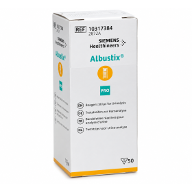 Ταινίες ούρων Albustix (πρωτεΐνη στα ούρα) 2872A 50 τεμάχια