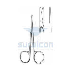 Ψαλίδι Metzenbaum στραβισμού ευθύ 11,5cm