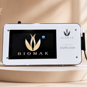 Hair Removal Device with Electrolysis, Thermolysis and Blend Technology BIOMAK SILKFLASH