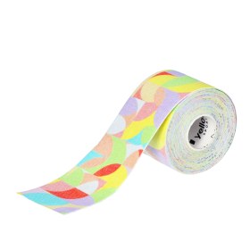 Ταινίες Κινησιοθεραπείας  5cm x 5m με σχέδια Yellow Sport | Pastel abstract - 