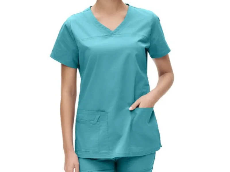 V-Neck Medical Shirt STRETCH 4727 TLBW Petrol V-Neck Medical Shirt STRETCH 4727 TLBW Petrol